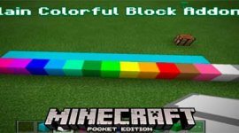 Мод Plain Color Blocks на Minecraft PE