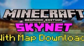 Карта SkyNet Survival Realm для Minecraft PE