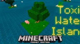 Карта Toxic Water Island для Minecraft PE