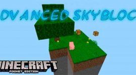 Карта Advanced Skyblock для Minecraft PE