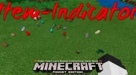 Мод Item-Indicator на Minecraft PE