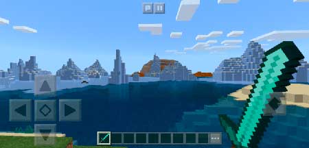 Mesa Biome and Ice Spikes At Spawn! mcpe 1