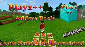 Мод Playz++ на Minecraft PE