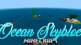Карта Ocean Skyblock для Minecraft PE