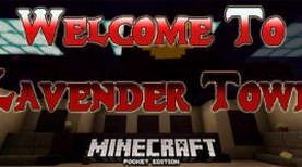 Карта Welcome To Lavender Town для Minecraft PE