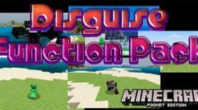 Мод Disguise Function Pack на Minecraft PE