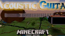 Карта Acoustic Guitar для Minecraft PE