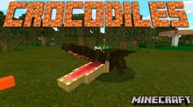 Мод CROCODILES! на Minecraft PE