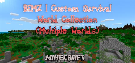 Карта Custom Survival World Collection [1.11-1.15]