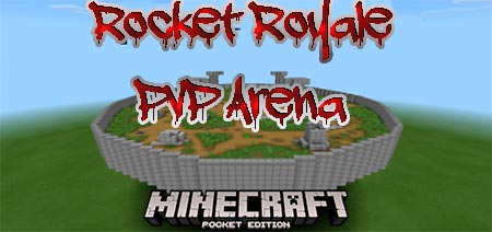 Карта Rocket Royale PvP Arena [1.16]