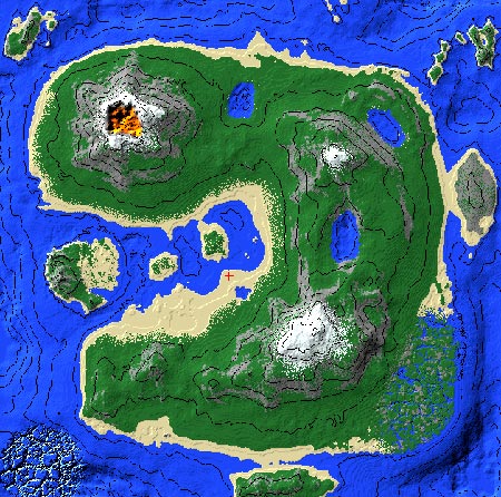 остров карта играть