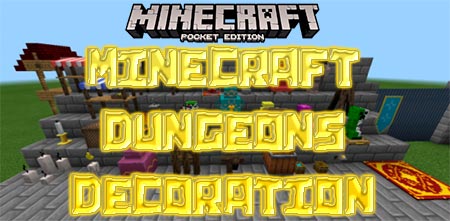 Мод Декорации из Minecraft Dungeons [1.16]