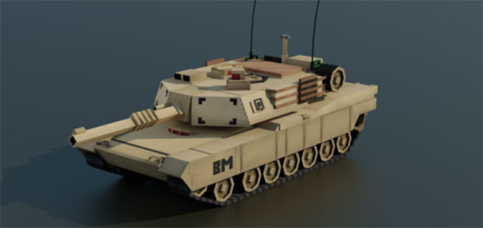 Мод Танк США M1A2 Abrams [1.16]