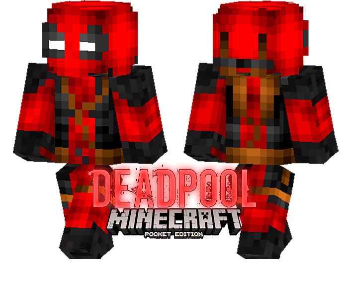 deadpool minecraft skin