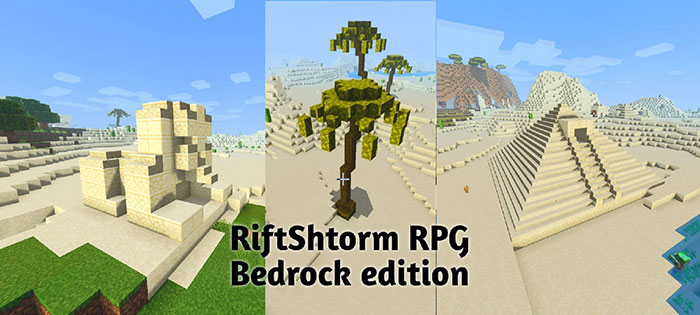 Мод RiftShtorm RPG Bedrock Edition [1.16]