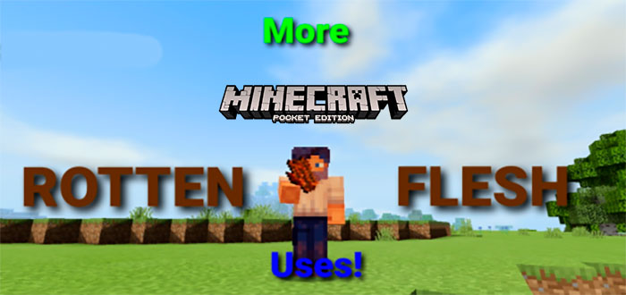 Мод Rotten Flesh For Leather Furnance для Minecraft