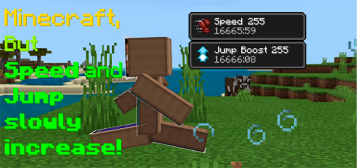 1627912145 minecraft but speed and jump progressively increase