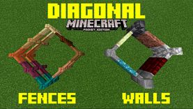 Мод Диагональные стены [1.17]