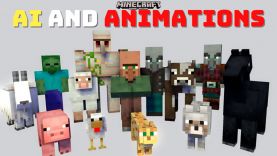 Мод ИИ и Анимация [1.18]