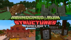 Мод Заброшенные постройки [1.19]