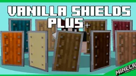 Мод Ванильные щиты+ [1.18]