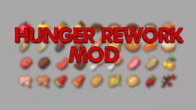 Мод Hunger Rework