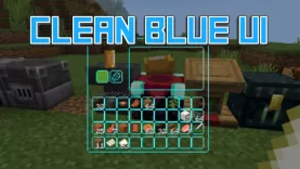 Текстурпак Clean Blue UI