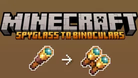 Мод Spyglass to Binoculars