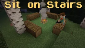 Мод Sit on Stairs