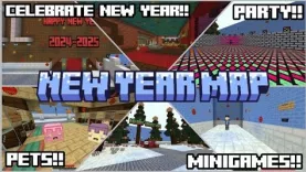 Карта New Year 2025