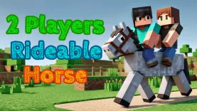 Мод Two Players Rideable Horse