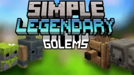 Мод Legendary Golems