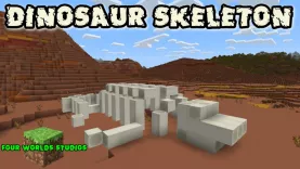 Мод Dinosaur Skeleton