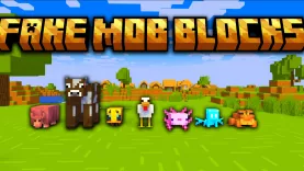 Мод Fake Mob Blocks